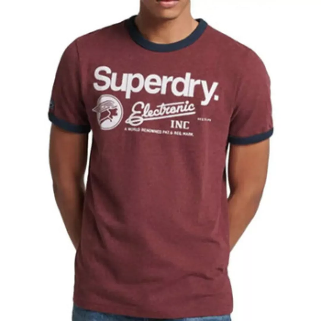 Superdry  T-Shirt Core Logo Graphic Ringer günstig online kaufen