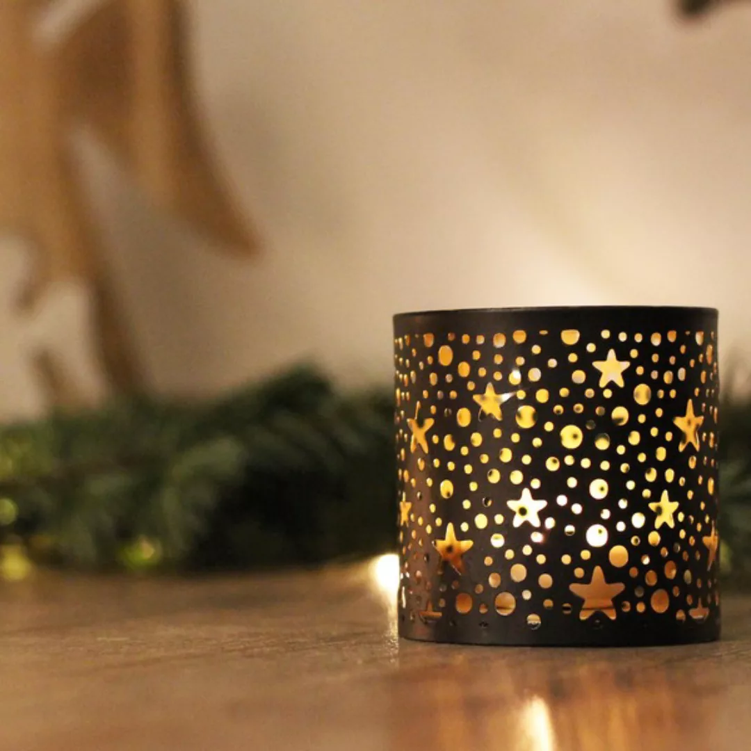 Teelichthalter Sternchen Weihnachtsdeko günstig online kaufen