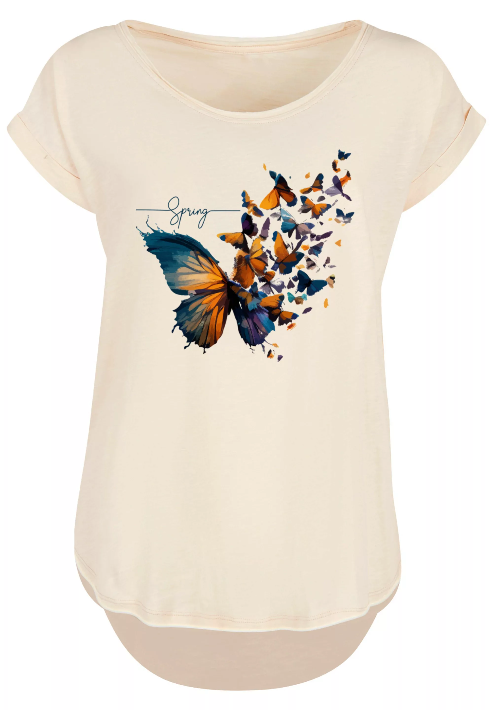 F4NT4STIC T-Shirt "Schmetterling Frühling", Print günstig online kaufen