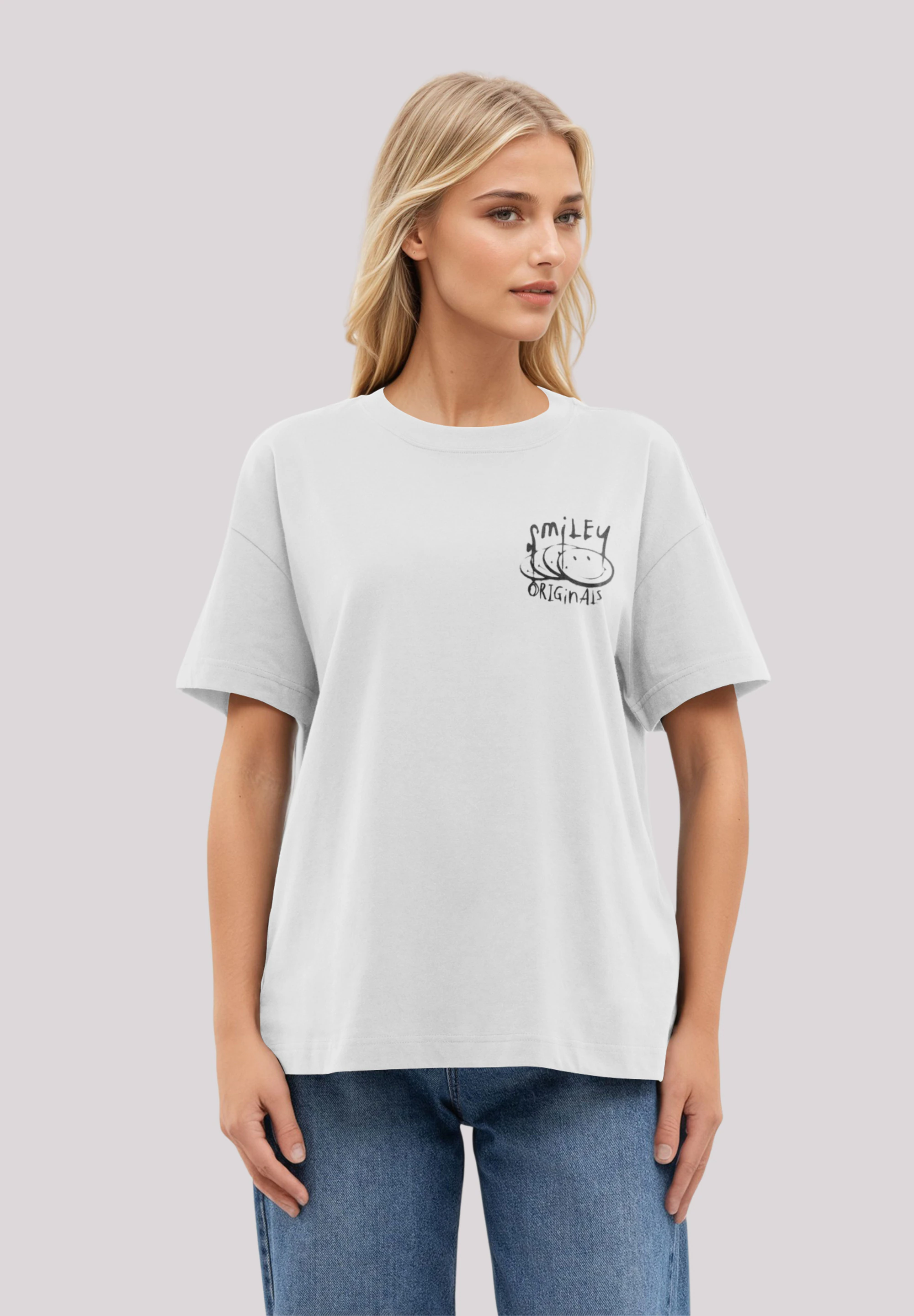 F4NT4STIC T-Shirt "Smiley Originals Punk Drippy Streetwear Graphic", Premiu günstig online kaufen