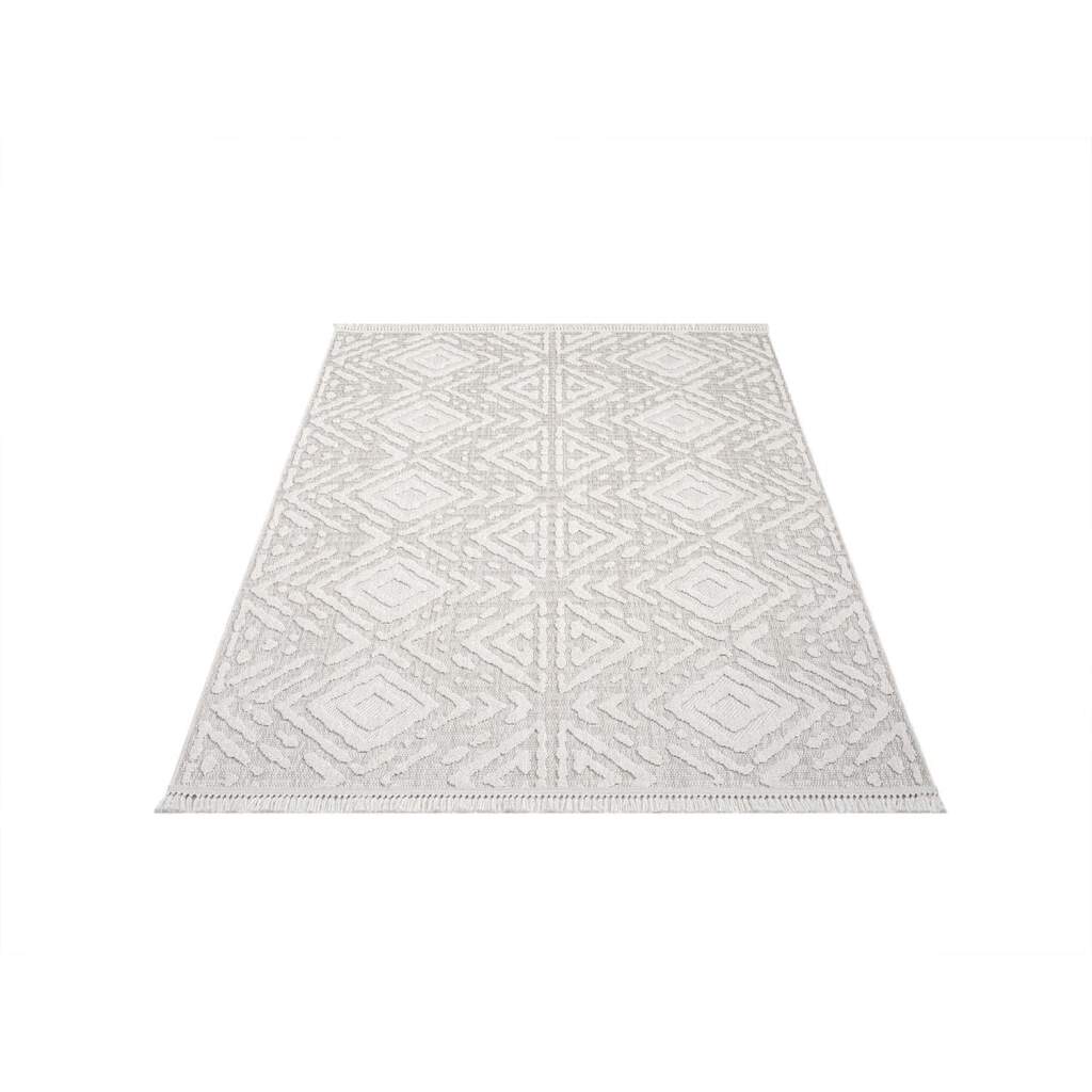 Carpet City Teppich »CLASICO 8926«, rechteckig, Kurzflor, Hochtief-Muster/ günstig online kaufen