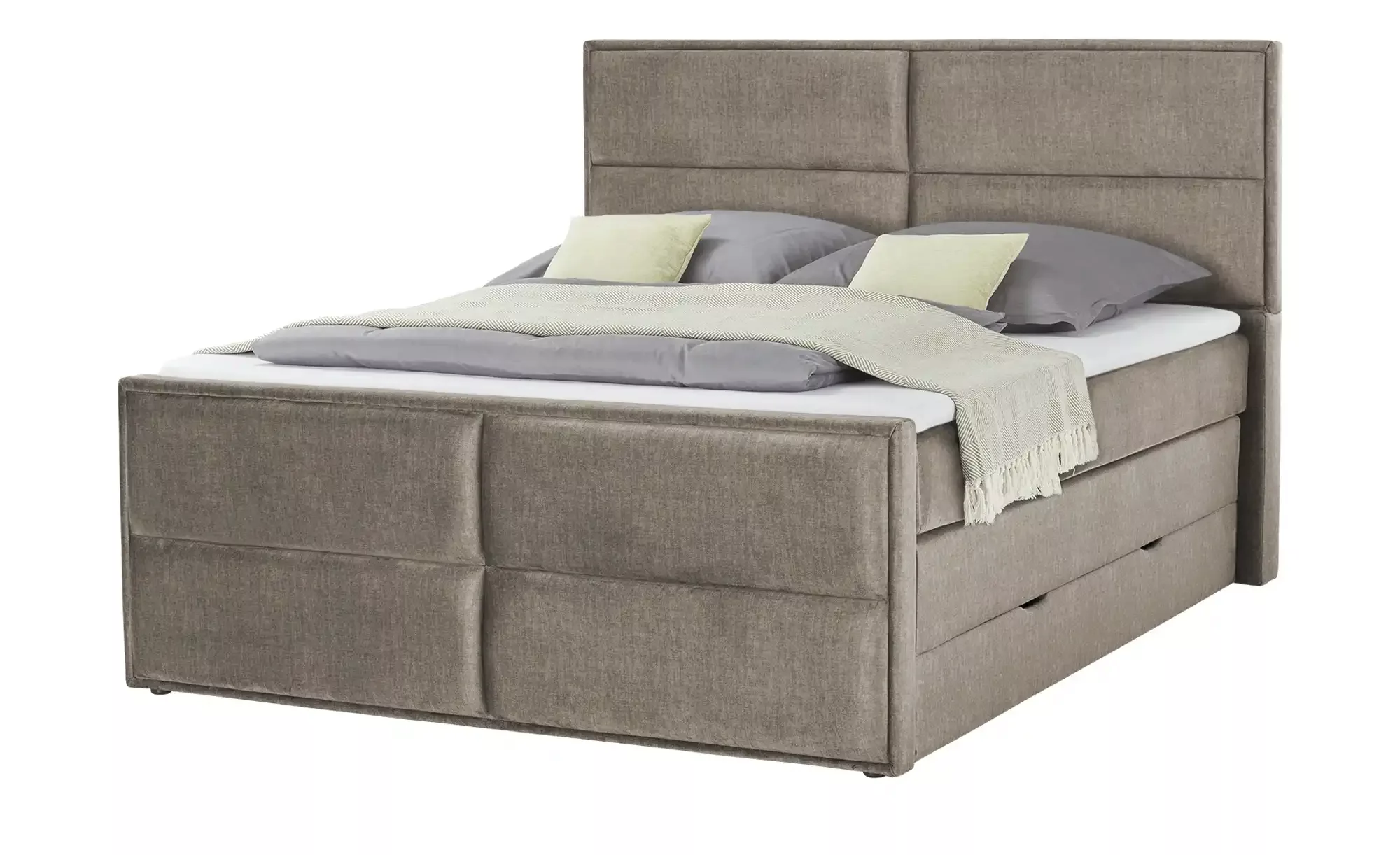 uno Boxspringbett mit Stauraum  Croco ¦ Maße (cm): B: 197 H: 136 Betten > B günstig online kaufen