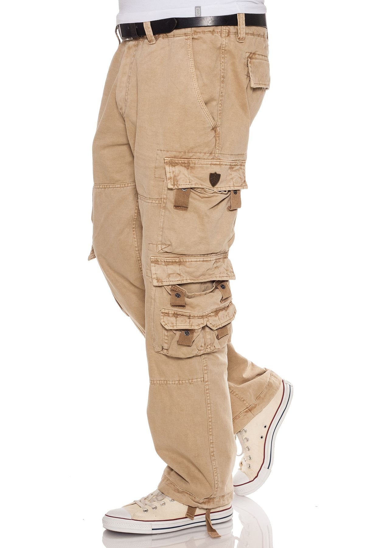 Jet Lag Cargohose Bikerhose mit vielen günstig online kaufen