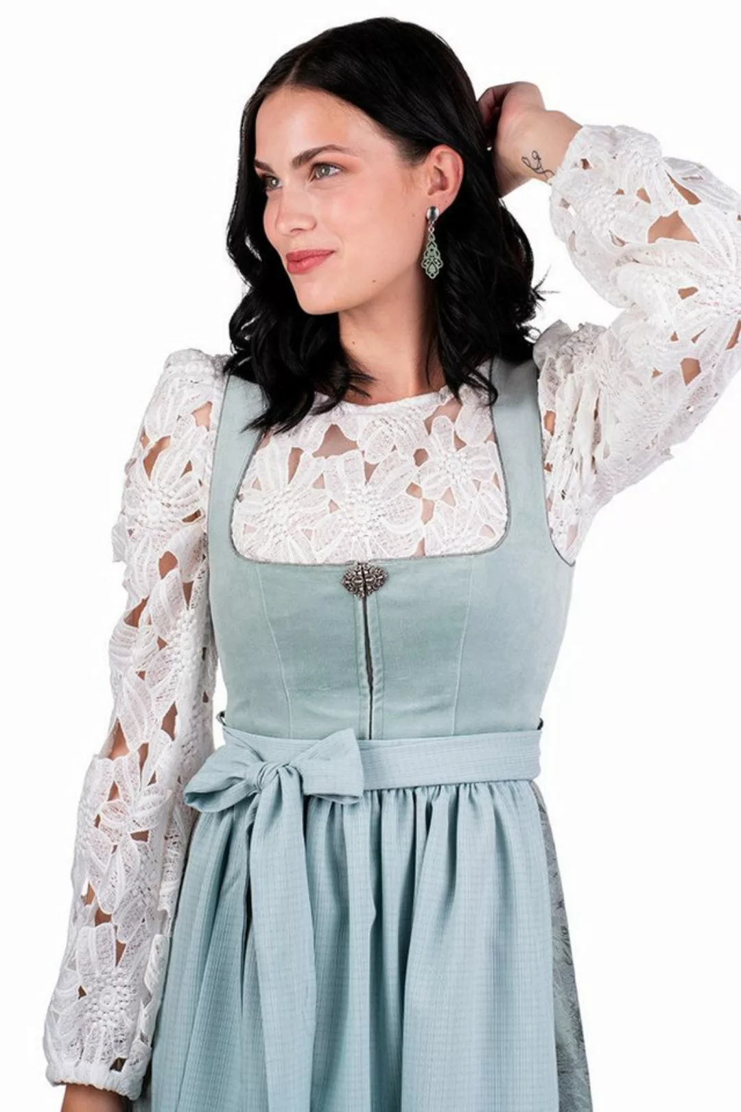 MarJo Dirndl Samt Dirndl 2tlg. - ALLING - cloud günstig online kaufen