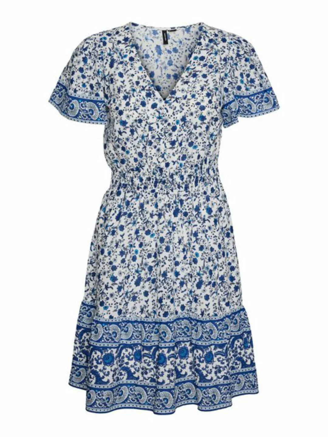 Vero Moda Minikleid VMMILAN SS SHORT DRESS WVN GA günstig online kaufen