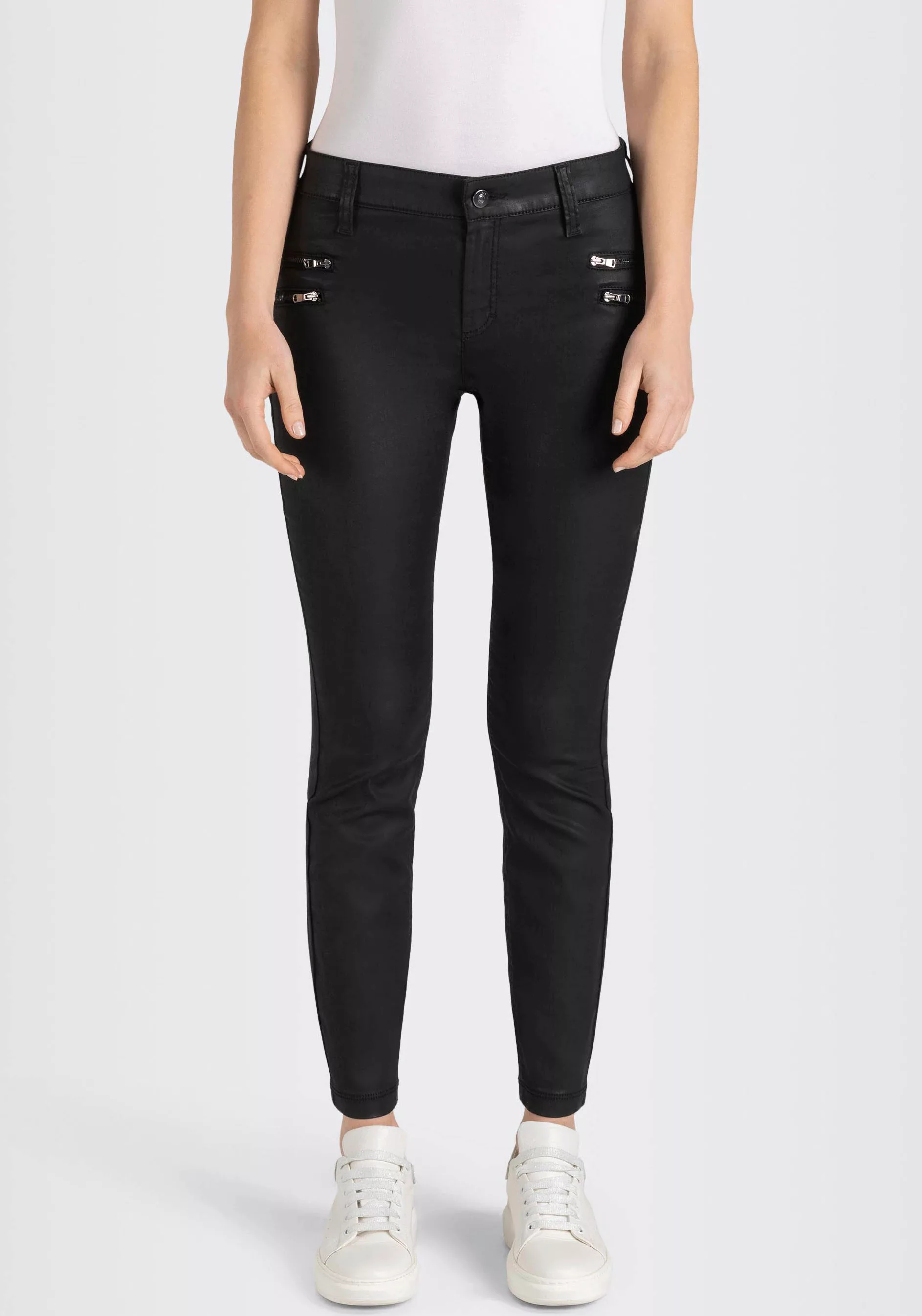 MAC Röhrenhose Skinny Zip günstig online kaufen