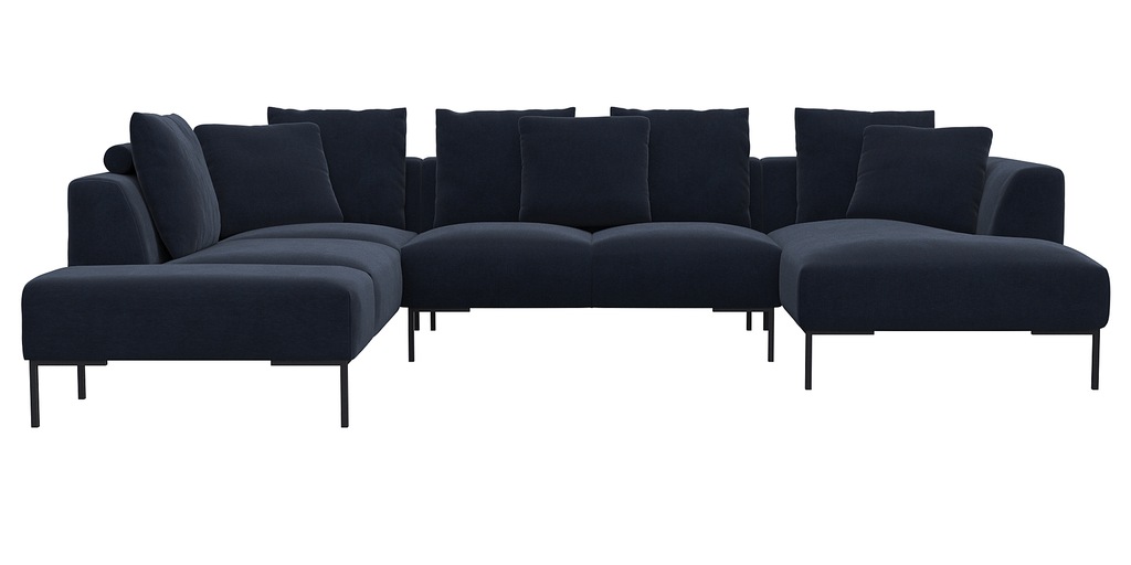 FLEXLUX Ecksofa »Sava U-Form, bequem und komfortabel durch den hochwertigen günstig online kaufen