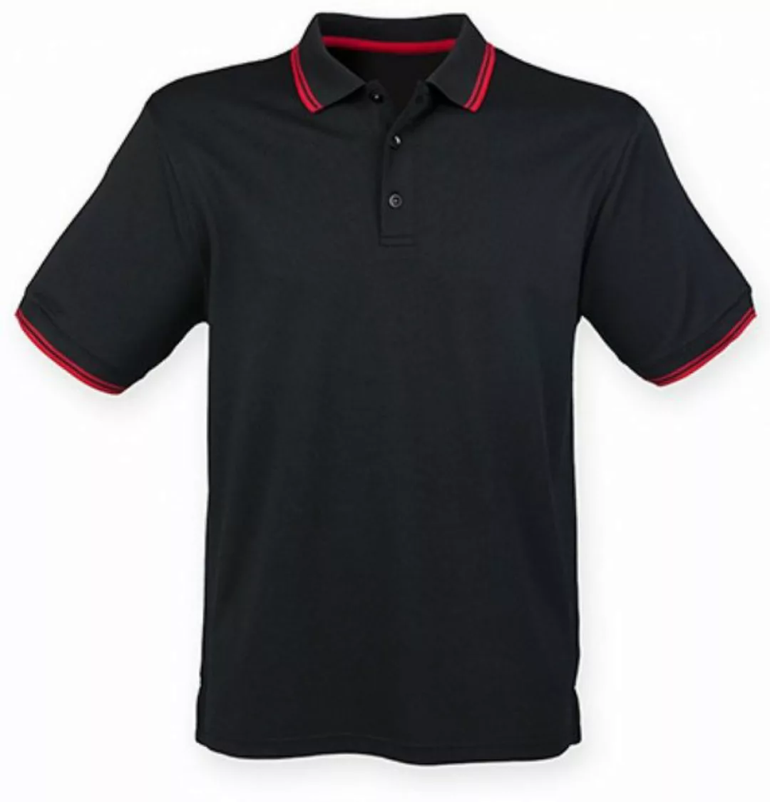 Henbury Poloshirt Men´s Coolplus® Short Sleeved Tipped Polo Shirt günstig online kaufen