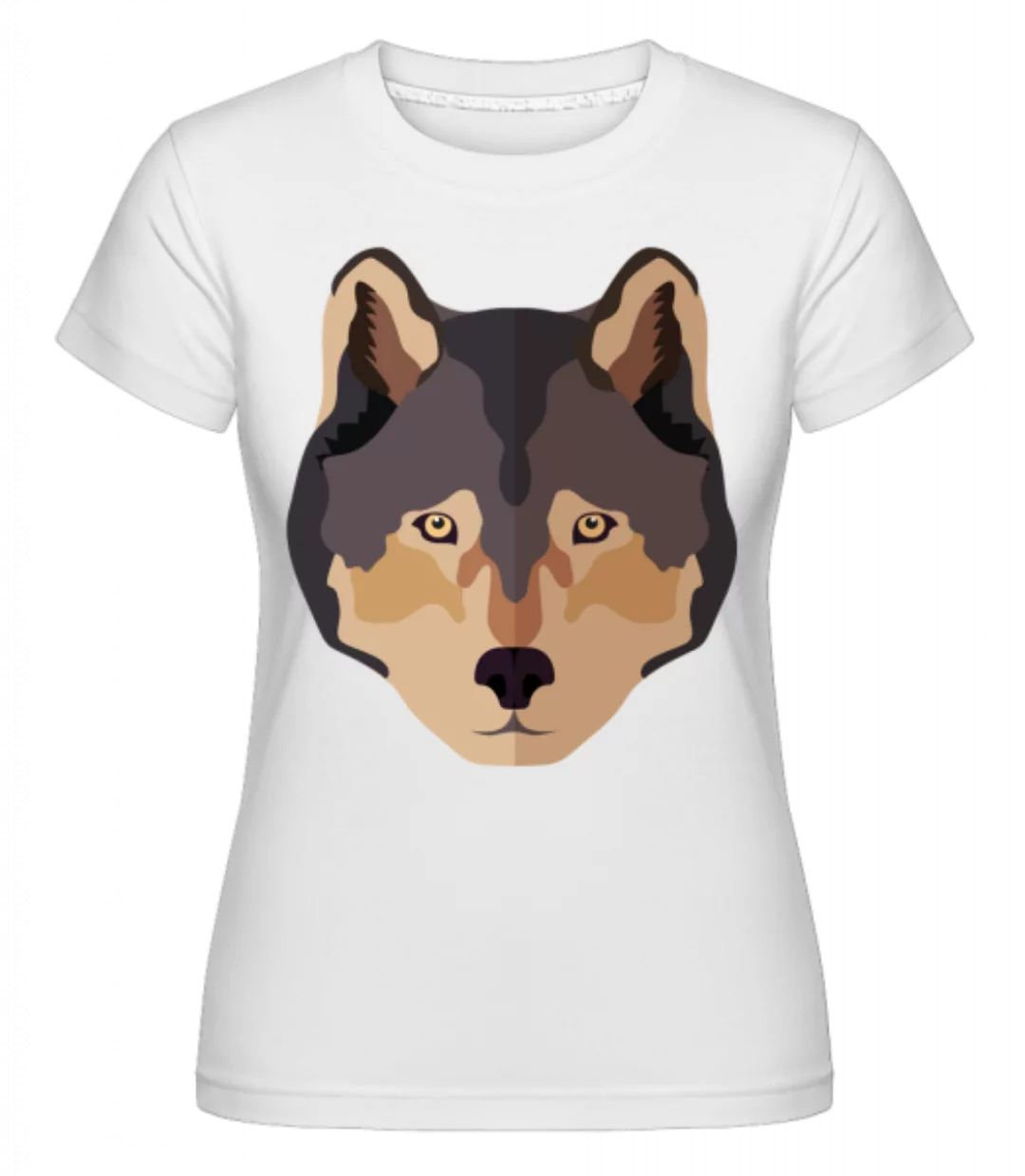 Wolf Comic Schatten · Shirtinator Frauen T-Shirt günstig online kaufen