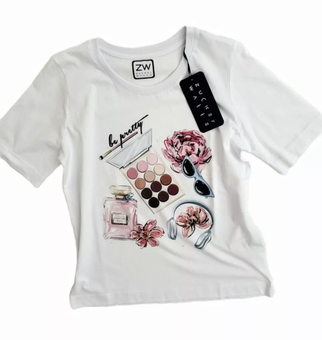Zuckerwatte Print-Shirt günstig online kaufen