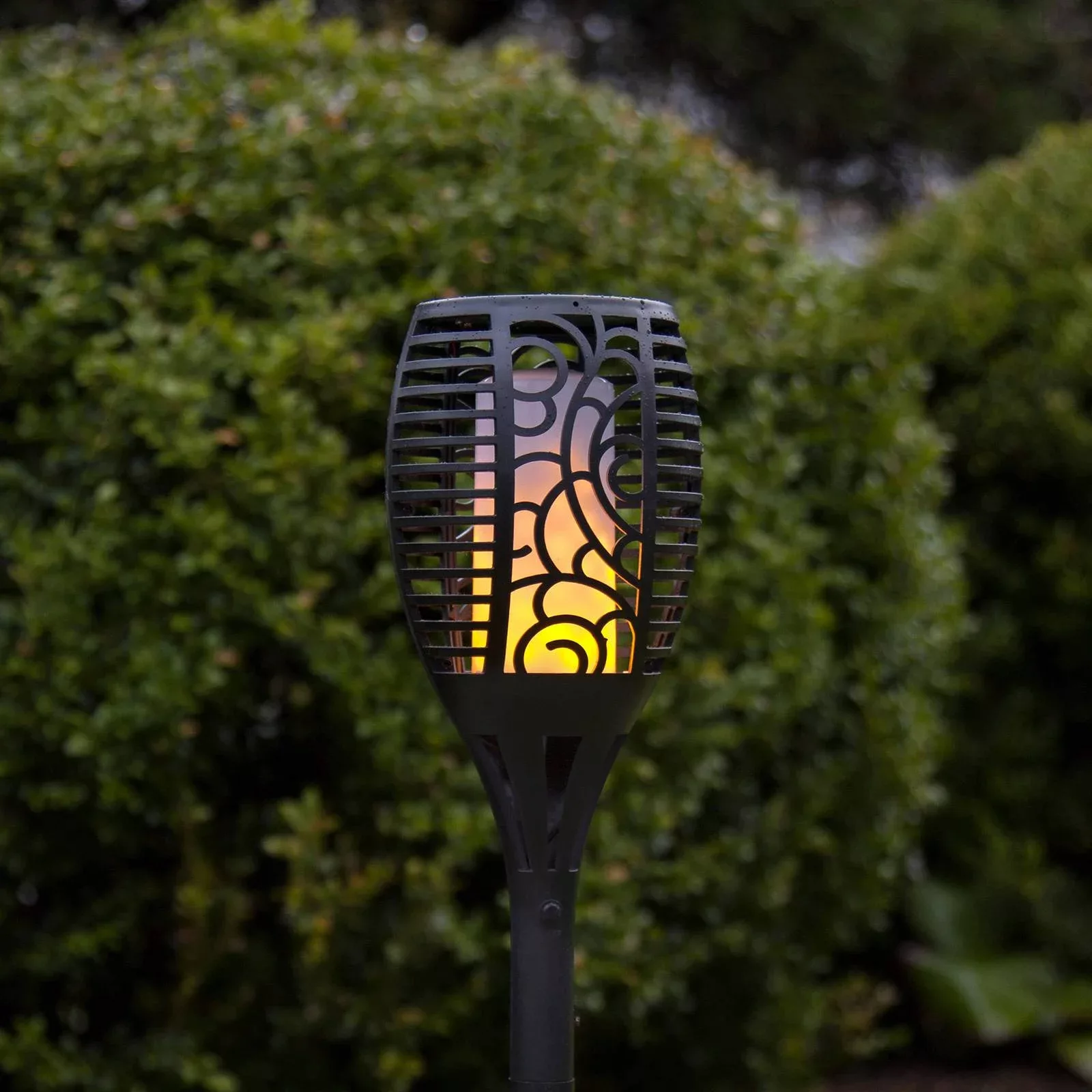 LED-Solarlampe Flame, drei Nutzungsoptionen, 54 cm günstig online kaufen