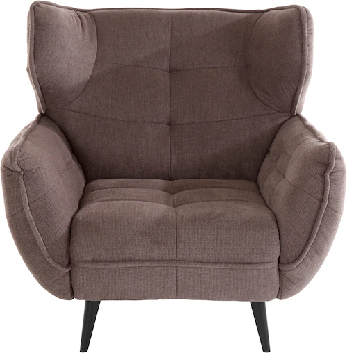 Leonique Sessel "Ariana", Stylischer Hochlehner bzw. Ohrensessel günstig online kaufen
