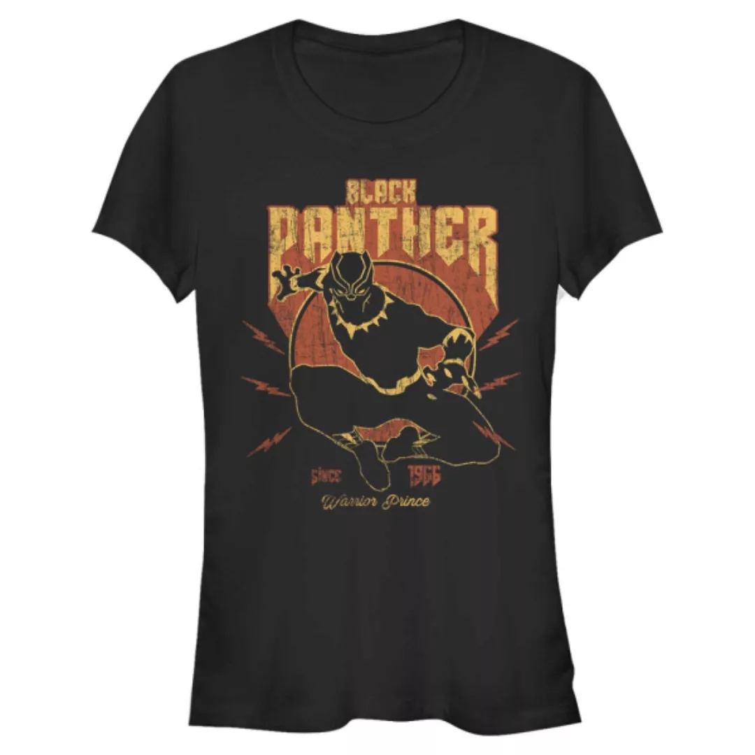 Marvel - Avengers - Black Panther Lighting Panther - Frauen T-Shirt günstig online kaufen