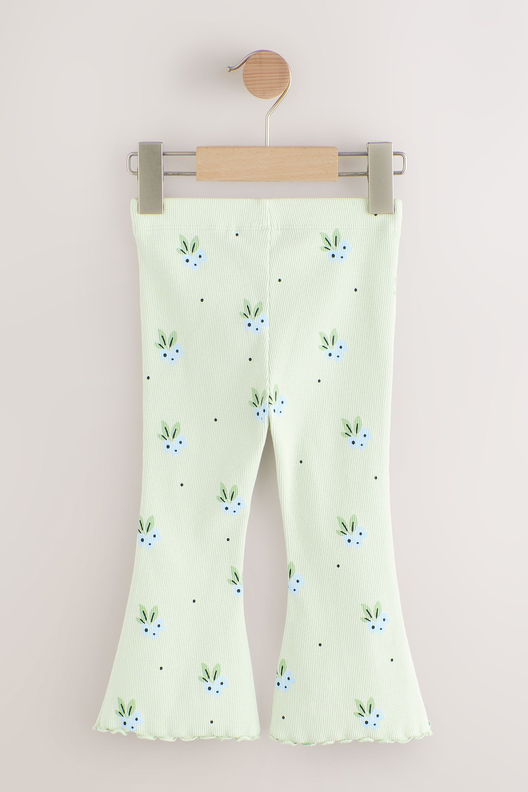 Next Leggings Gerippte Leggings mit ausgestelltem günstig online kaufen
