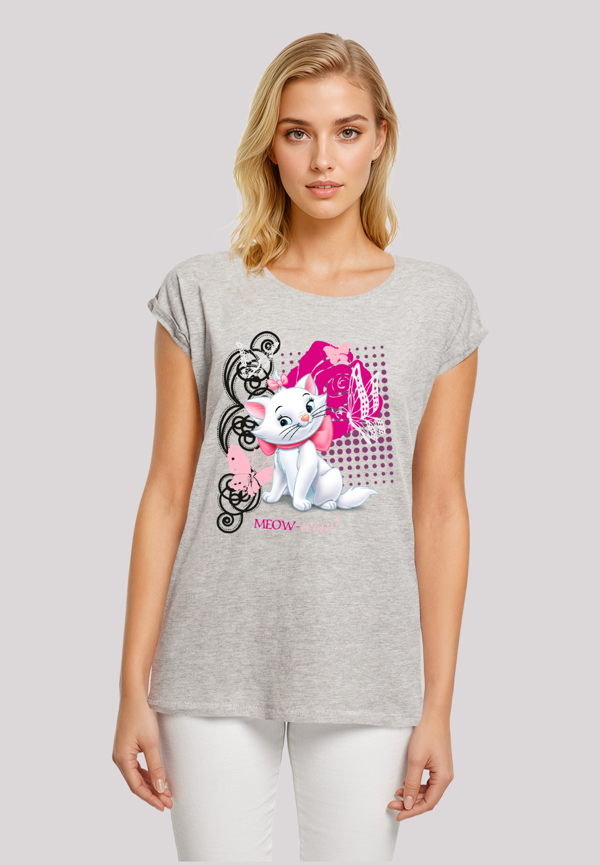 F4NT4STIC T-Shirt "Disney Aristocats Marie Meow Butterfly", Premium Qualitä günstig online kaufen