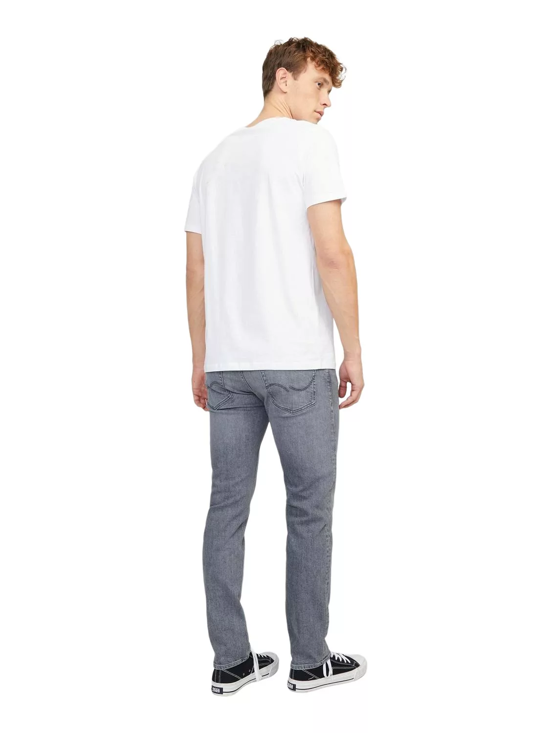 Jack & Jones Herren Jeans JJIMIKE JJORIGINAL AM 422 - Relaxed Fit - Grau - günstig online kaufen