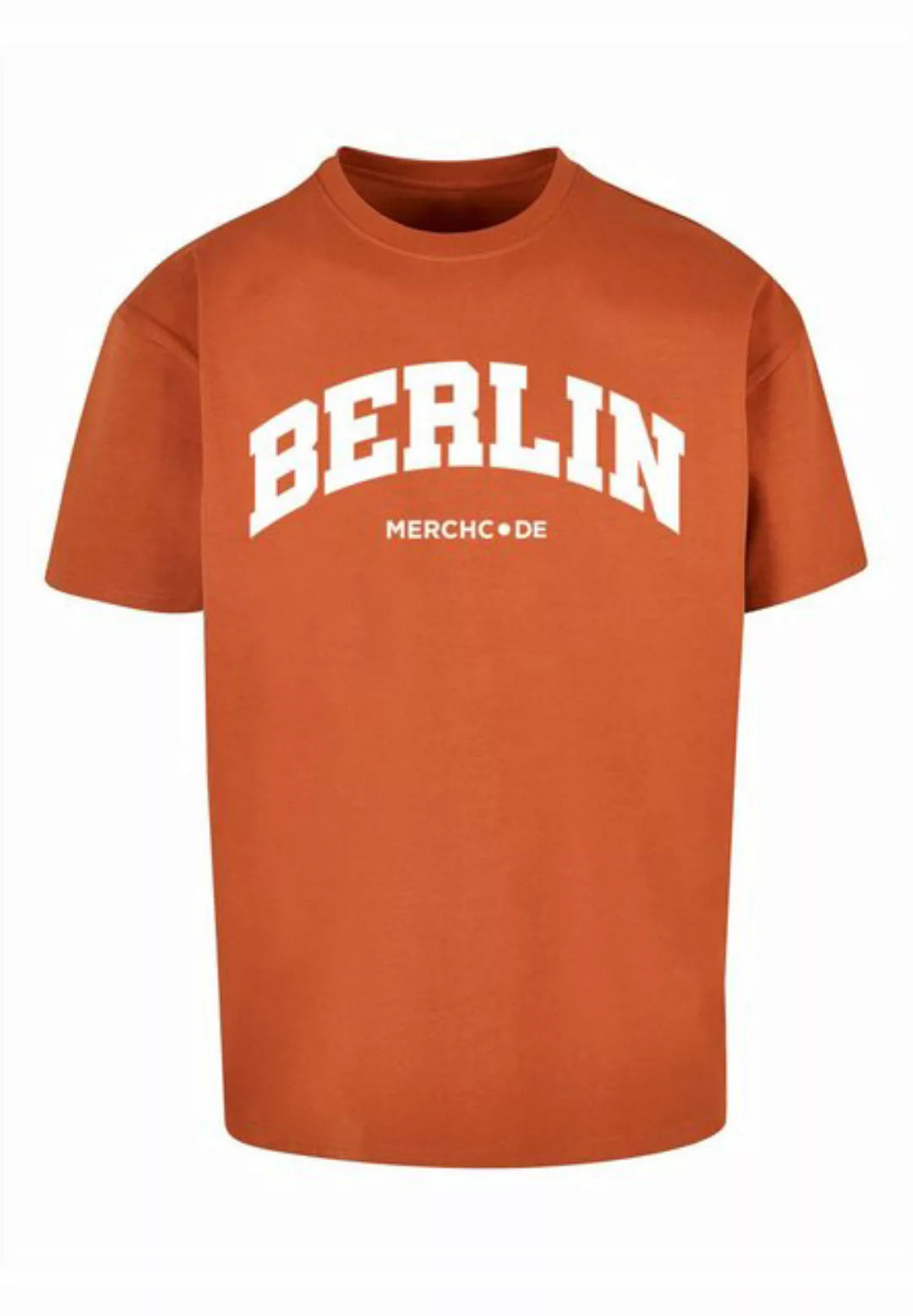 Merchcode T-Shirt Merchcode Herren Berlin Wording - Heavy Oversize Tee (1-t günstig online kaufen