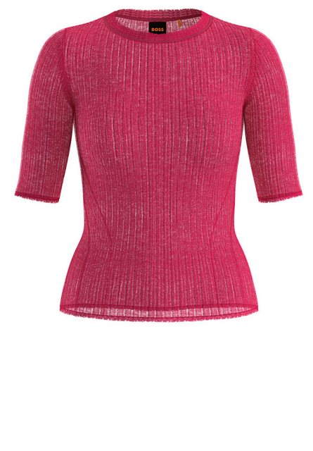 BOSS Strickpullover Damen Strickpullover FENNINA (1-tlg) günstig online kaufen