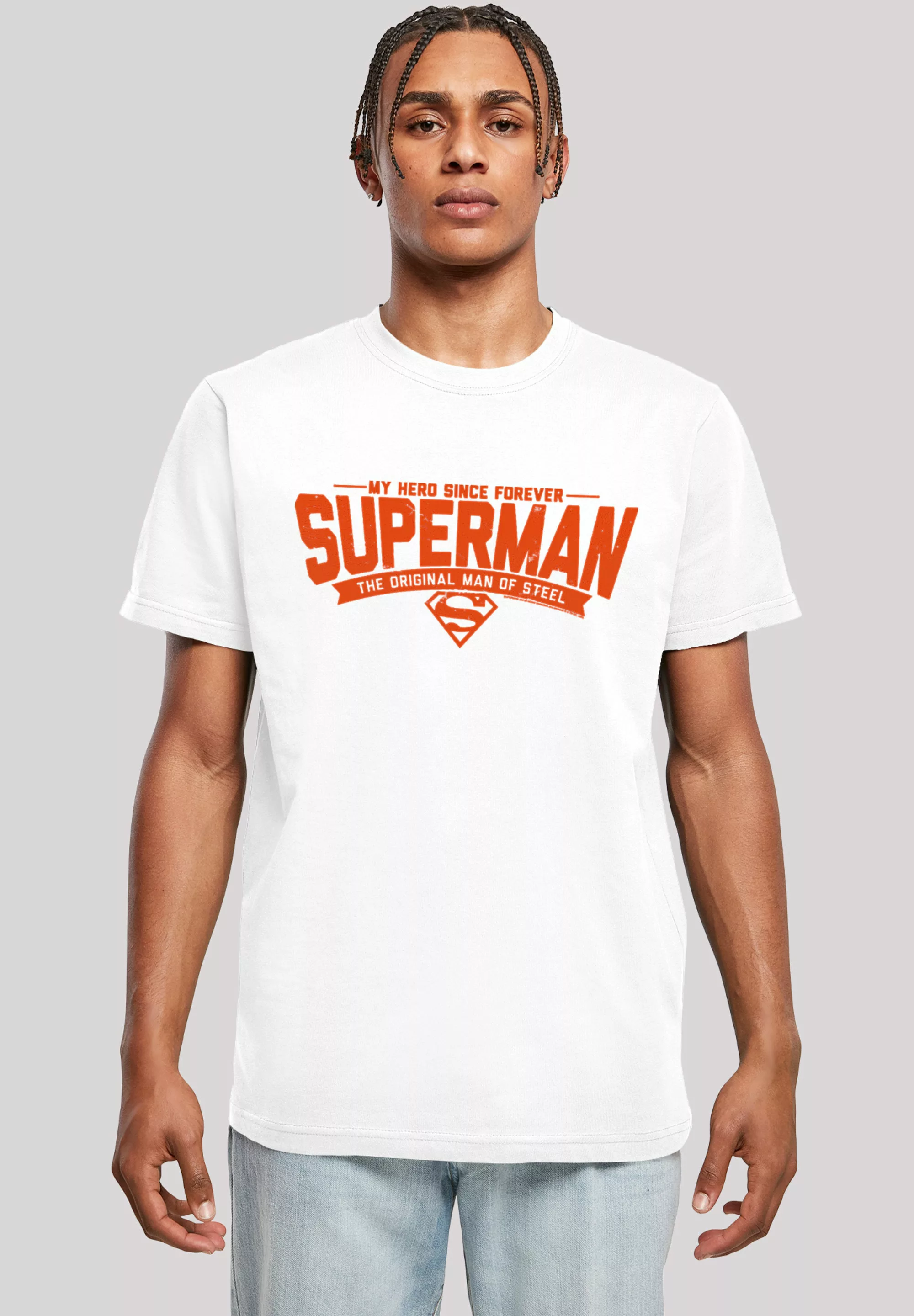 F4NT4STIC T-Shirt "DC Comics Superman My Hero", Herren,Premium Merch,Regula günstig online kaufen