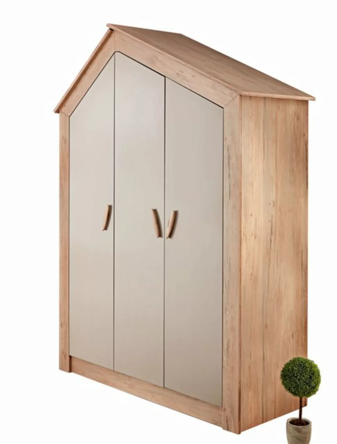 Möbel-Zeit Kleiderschrank Kleiderschrank My House, 3-trg. günstig online kaufen