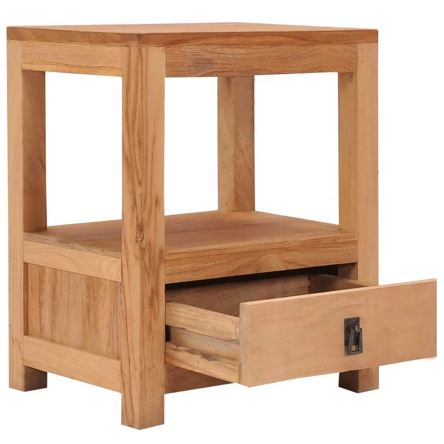 Nachttisch 40 X 30 X 50 Cm Teak Massivholz günstig online kaufen