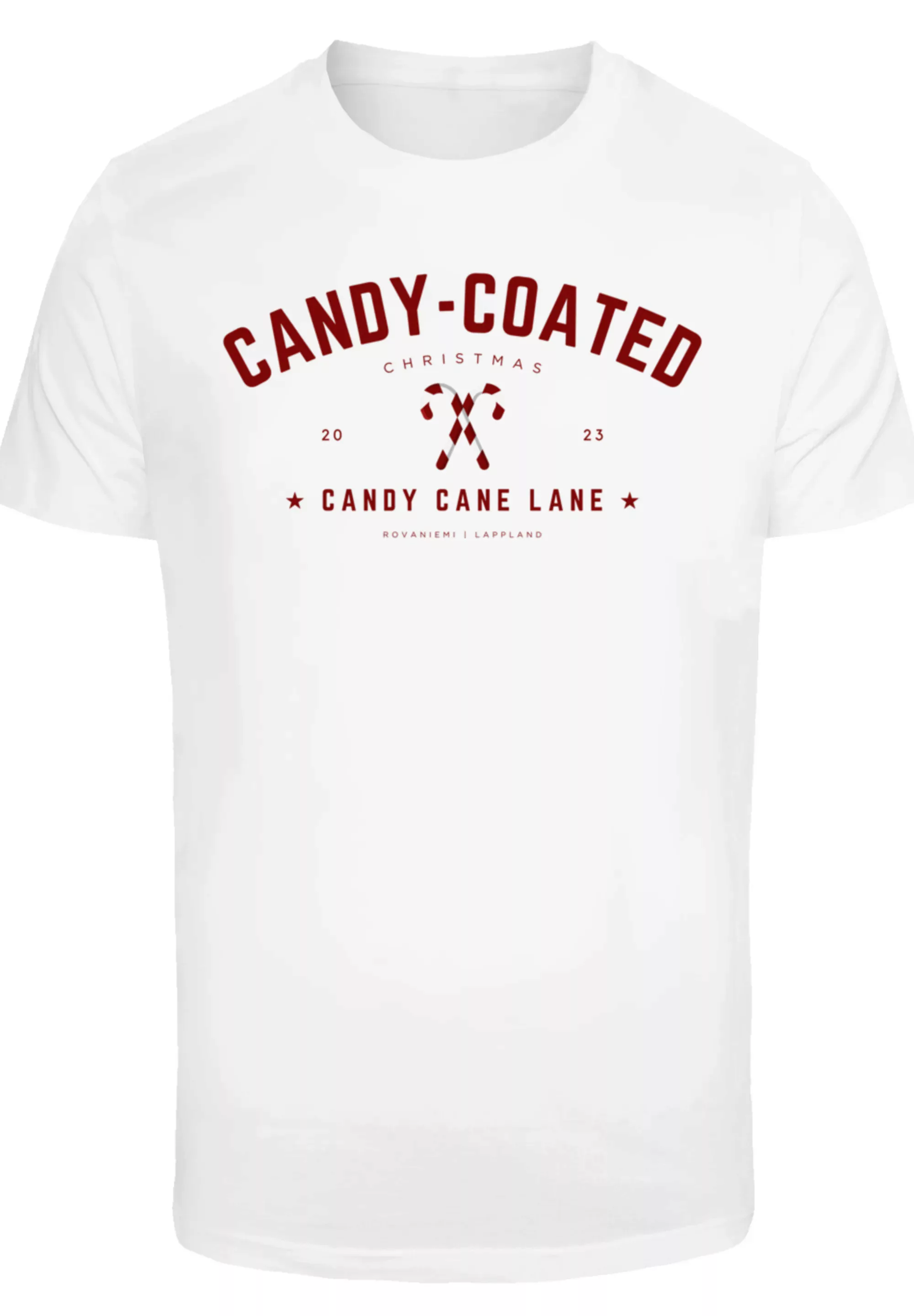 F4NT4STIC T-Shirt "Weihnachten Candy Coated Christmas", Weihnachten, Gesche günstig online kaufen