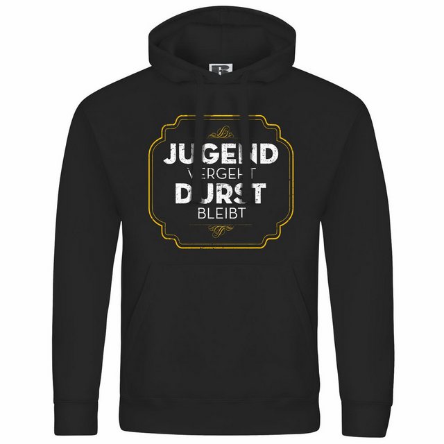 deinshirt Kapuzenpullover Herren Kapuzenpullover Jugend vergeht Durst bleib günstig online kaufen