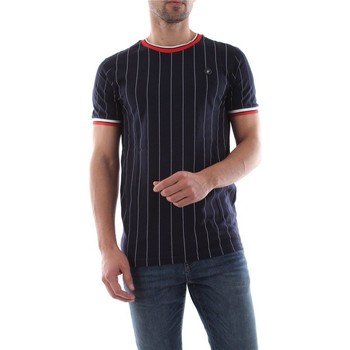 Jack & Jones  T-Shirts & Poloshirts 12149158 STRIPE TEE-TOTAL ECLIPSE günstig online kaufen