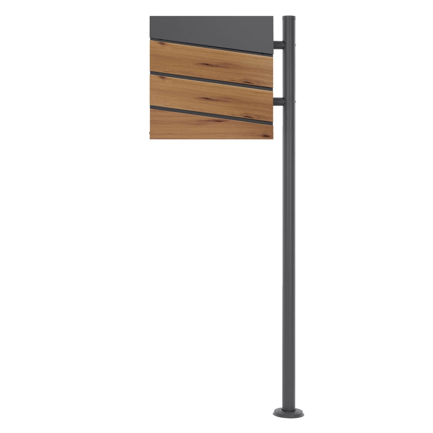 ML-DESIGN Standbriefkasten Briefkasten Postkasten mit Zeitungsfach, günstig online kaufen