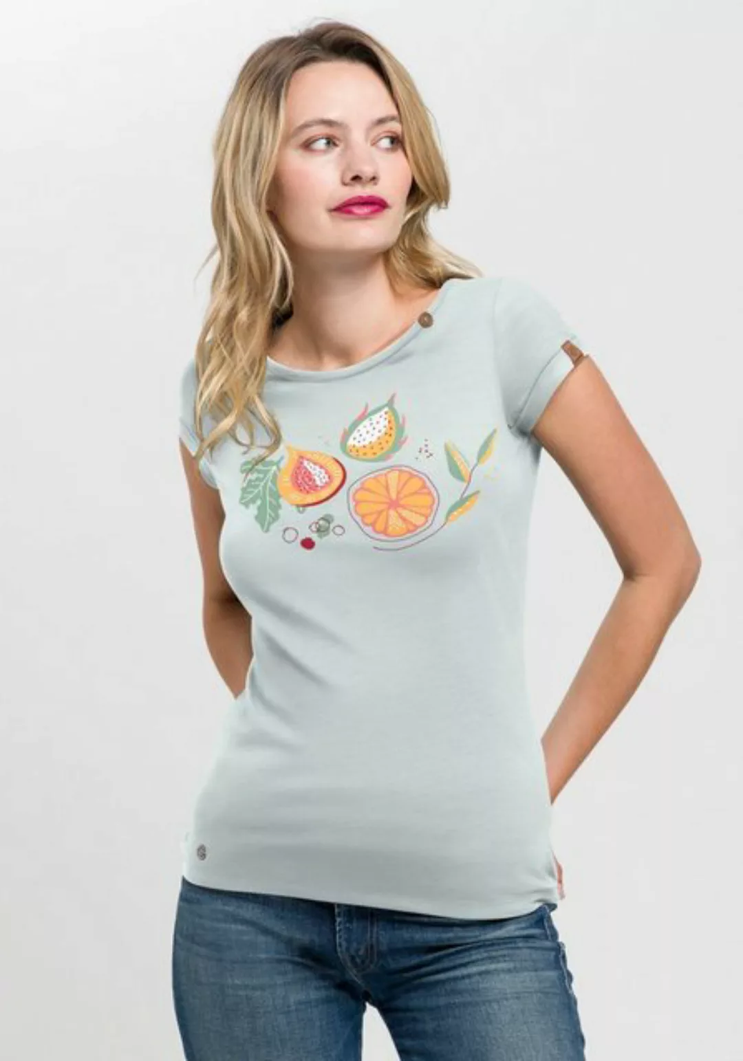 Ragwear T-Shirt MINT PRINT mit Front-Print günstig online kaufen