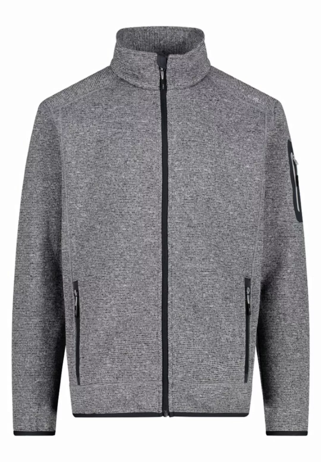 CMP Strickjacke CMP Herren Strickfleecejacke ohne Kapuze 3H60747N günstig online kaufen