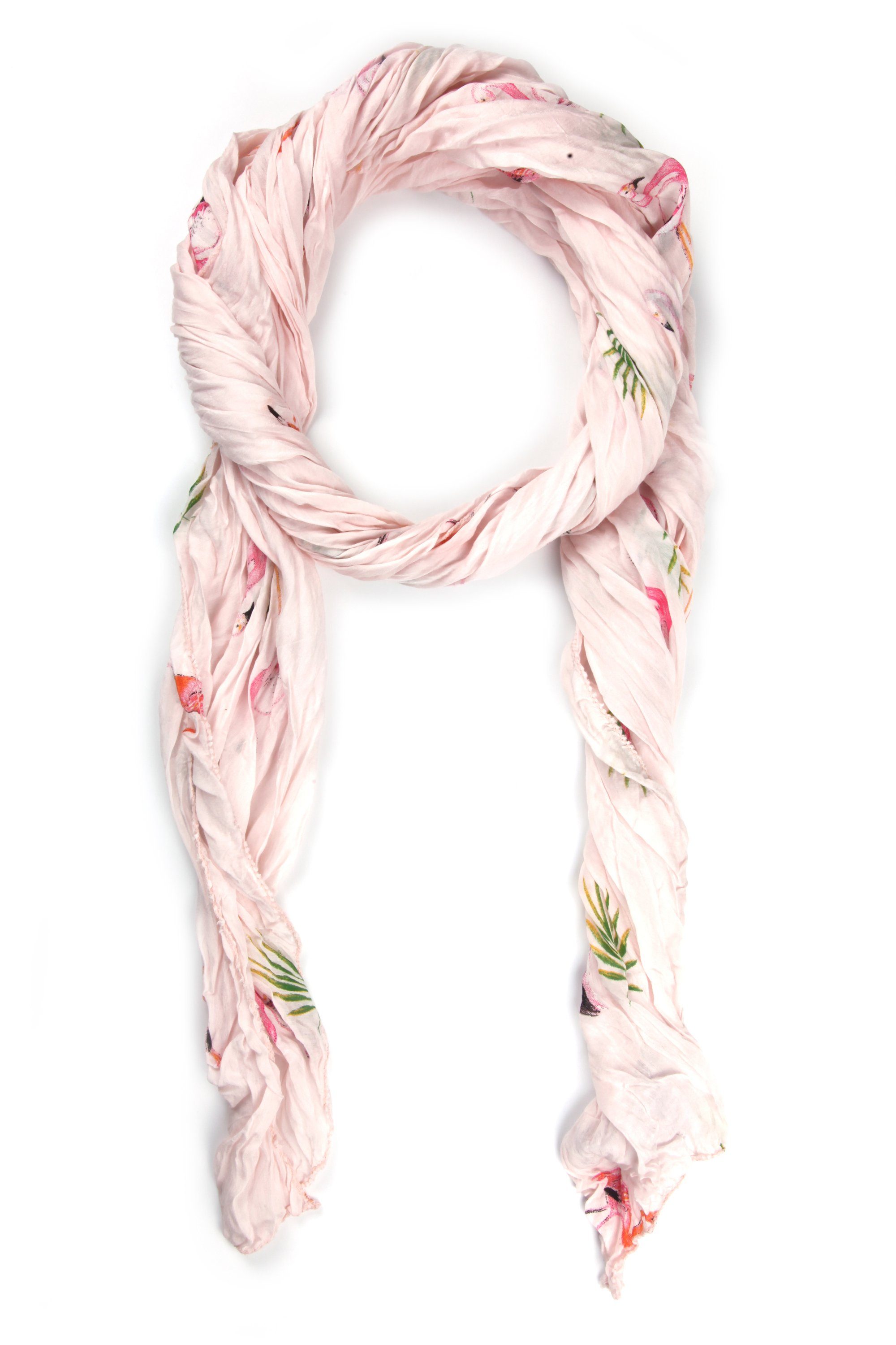 COLLEZIONE ALESSANDRO Modeschal "Aluna", mit Flamingos günstig online kaufen