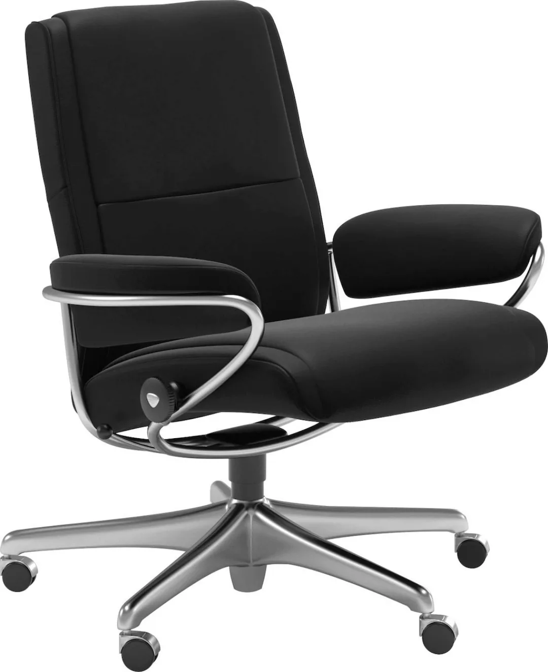 Stressless Relaxsessel "Paris", Low Back, mit Home Office Base, Gestell Chr günstig online kaufen