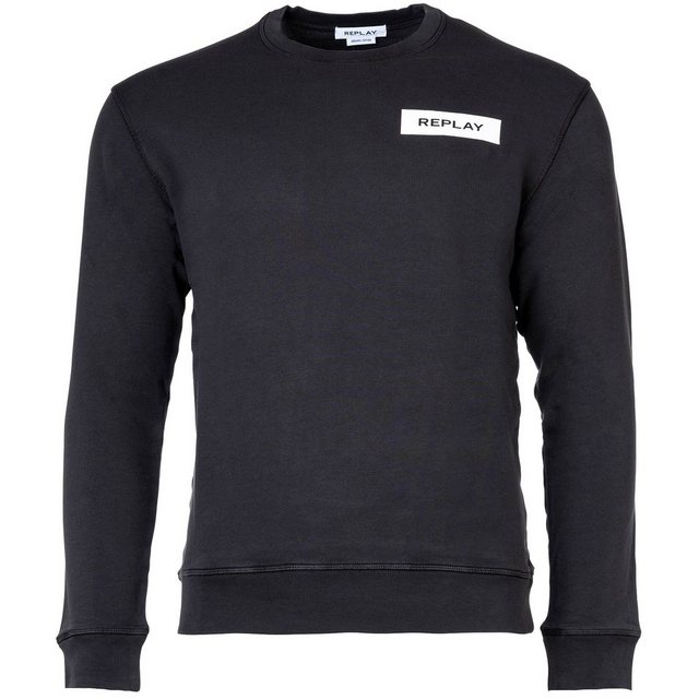 Replay Sweatshirt Herren Sweatshirt - Sweater, Rundhals, Organic günstig online kaufen