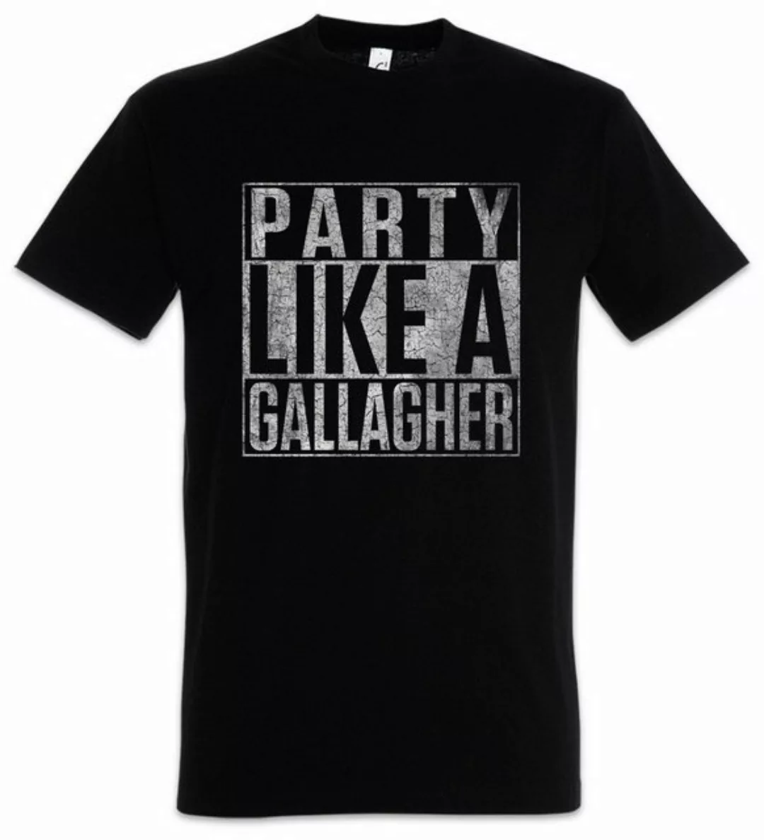 Urban Backwoods Print-Shirt Party Like A Gallagher Herren T-Shirt Shameless günstig online kaufen