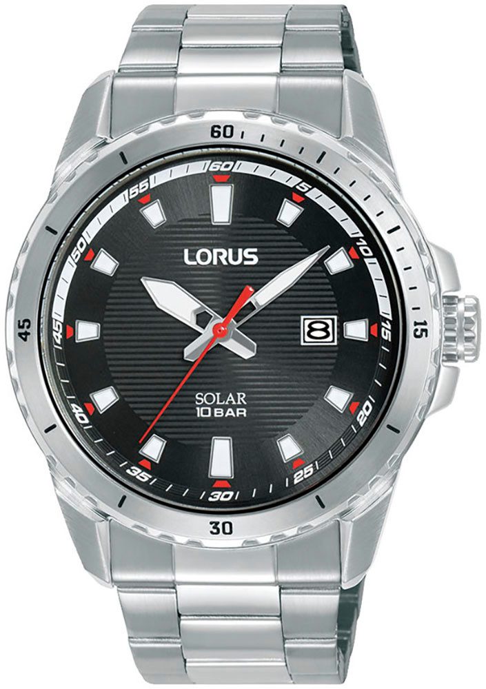 LORUS Quarzuhr Lorus Herren-Uhren Analog Solar, günstig online kaufen