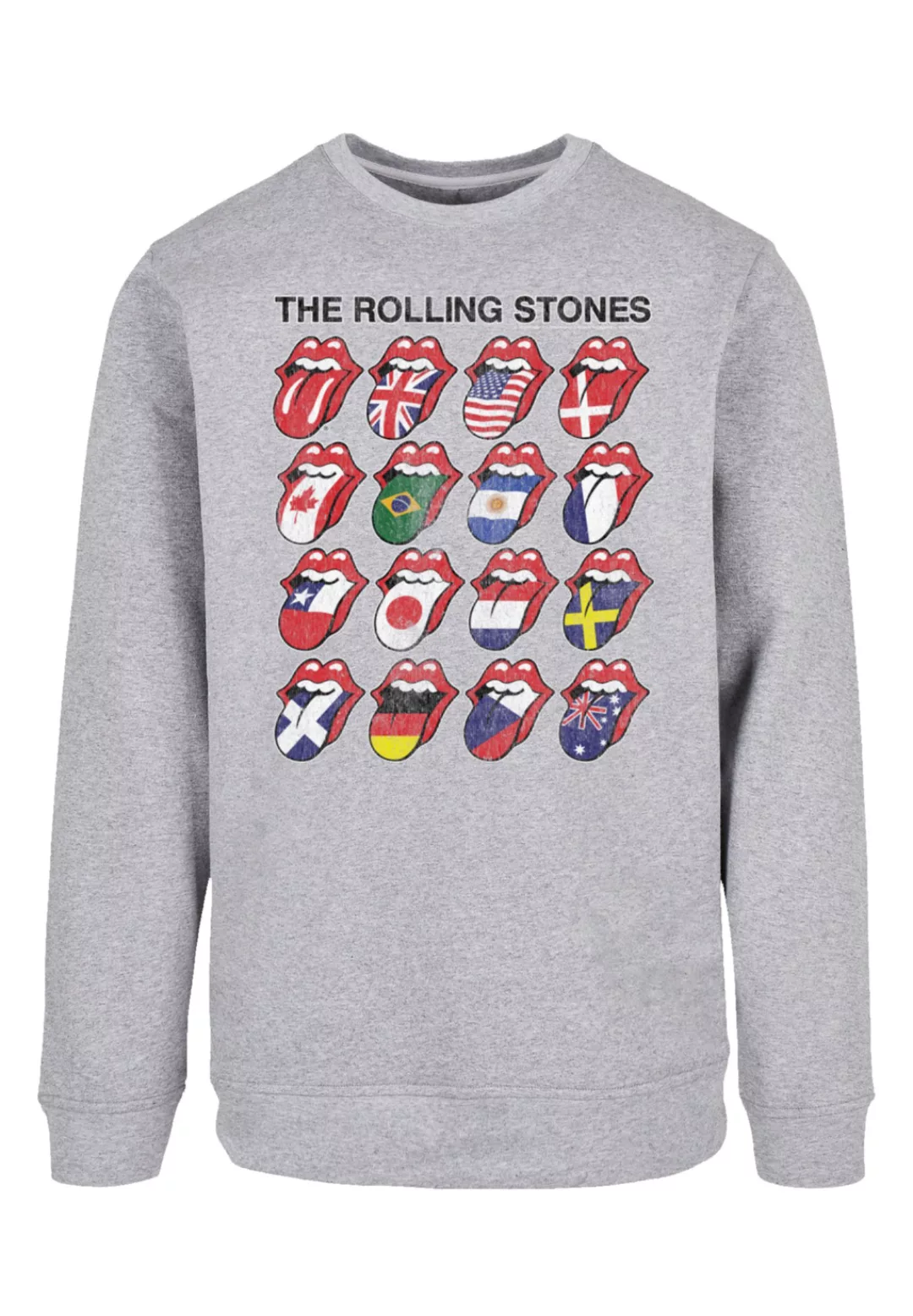 F4NT4STIC Sweatshirt "The Rolling Stones Voodoo Lounge Tongues", Musik, Ban günstig online kaufen