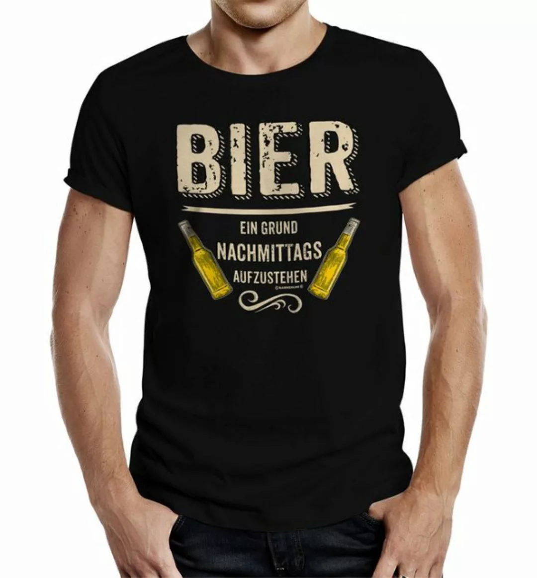 Rahmenlos T-Shirt als Geschenk oder für die Party - EIN Grund Nachmittags a günstig online kaufen