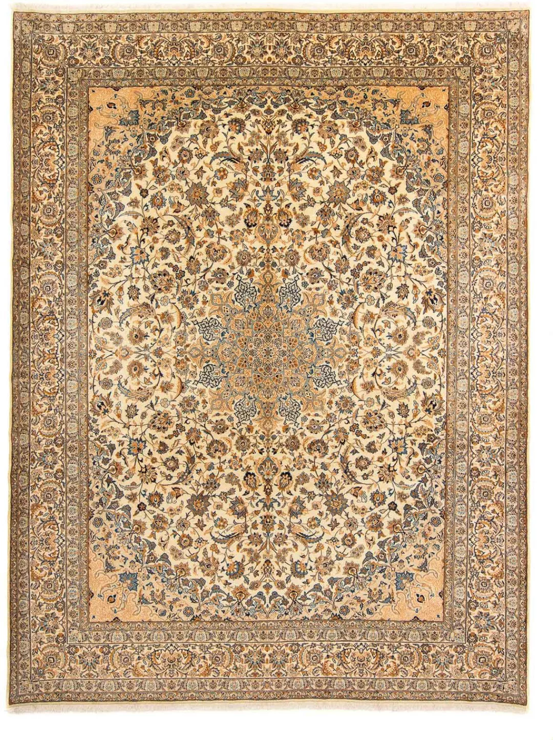 morgenland Teppich »Vintage - 396 x 308 cm - beige«, rechteckig günstig online kaufen