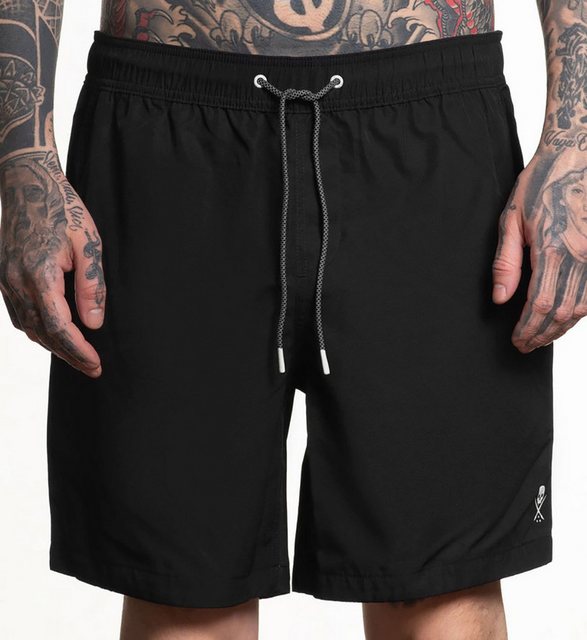 Sullen Clothing Boardshorts Everywhere Tattoo Schädel Badehose günstig online kaufen