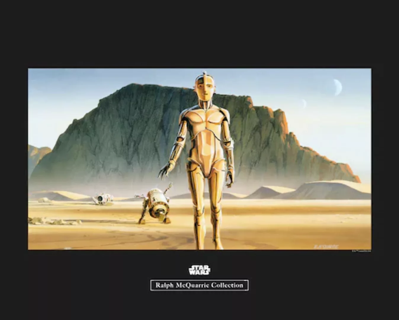 Komar Poster "Star Wars Classic RMQ Droids", Star Wars, (1 St.), Kinderzimm günstig online kaufen