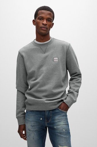 BOSS ORANGE Sweatshirt Westart mit aufgesticktem BOSS Logo günstig online kaufen
