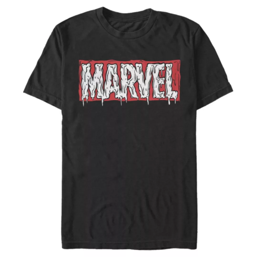 Marvel - Logo Melting - Männer T-Shirt günstig online kaufen