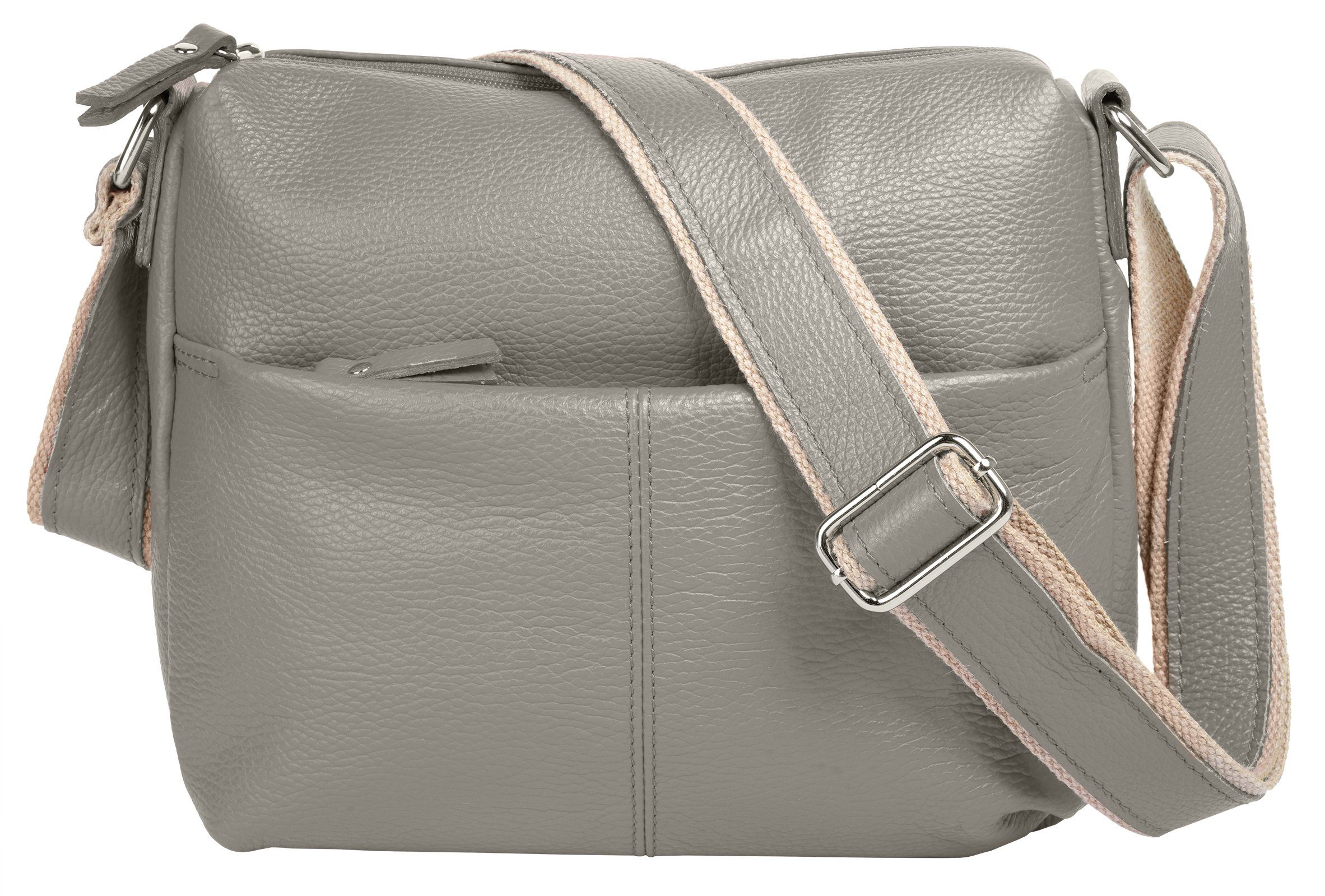 Samantha Look Umhängetasche, echt Leder, Made in Italy günstig online kaufen