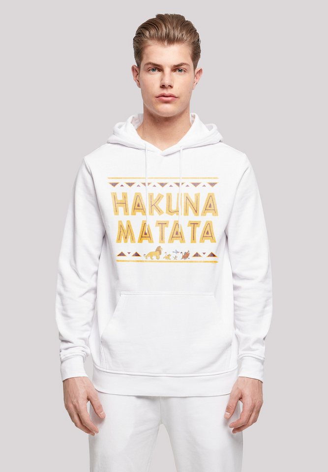 F4NT4STIC Kapuzenpullover König der Löwen Hakuna Matata Print günstig online kaufen