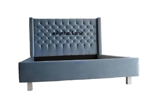 Xlmoebel Bett Luxuriöses Hotelbett im Chesterfield-Design, 180x200cm, (Bett günstig online kaufen