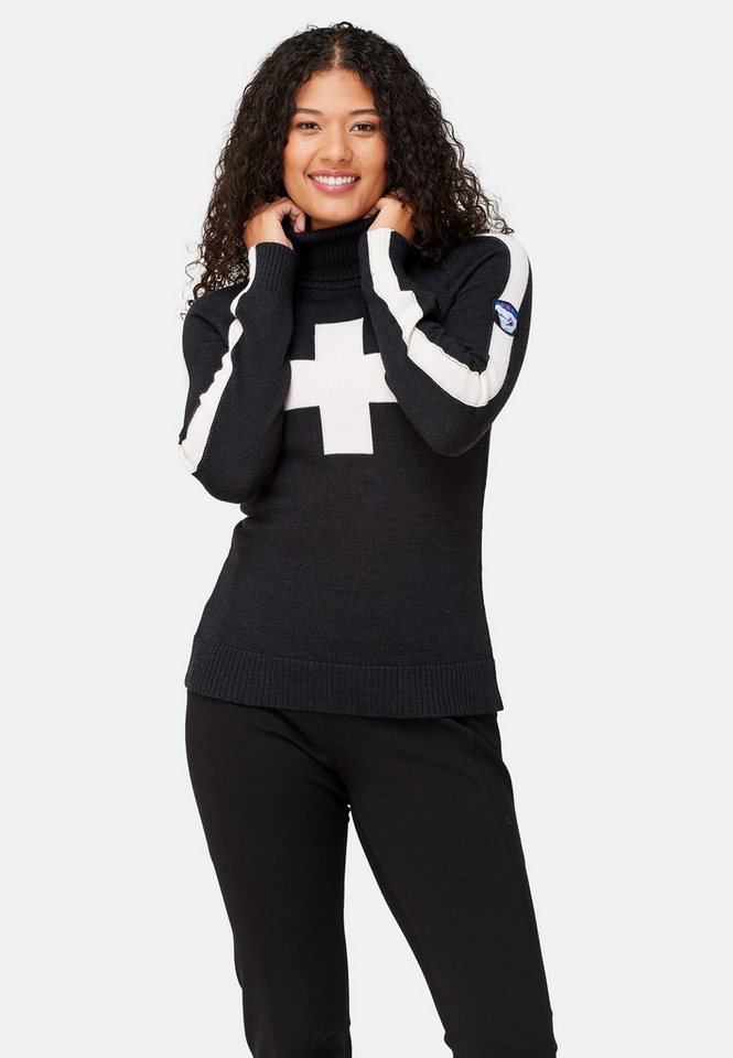 Krimson Klover Trainingspullover Geneva Turtleneck (1-tlg) günstig online kaufen