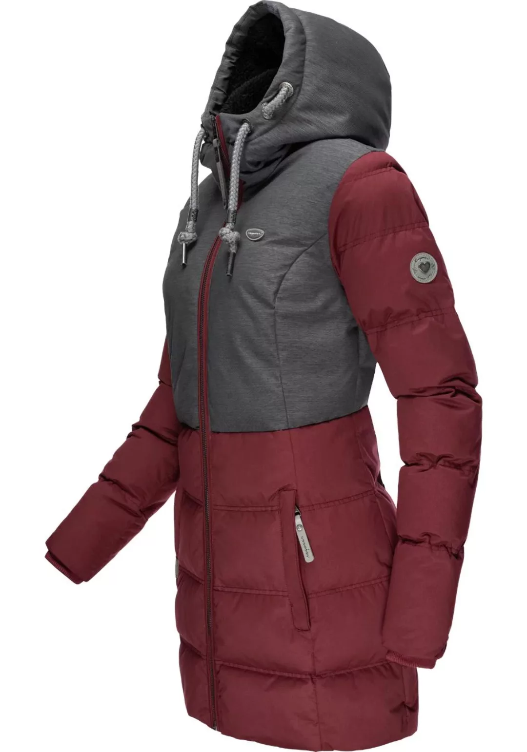 Ragwear Winterjacke "Ashani Block Intl.", mit Kapuze, stylischer Winterpark günstig online kaufen