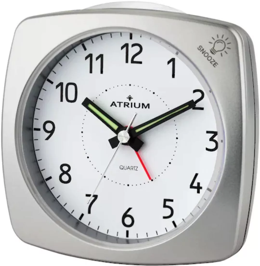 Atrium Quarzwecker »A251-19«, Wecker, Schlafzimmer, schleichende Sekunde, S günstig online kaufen