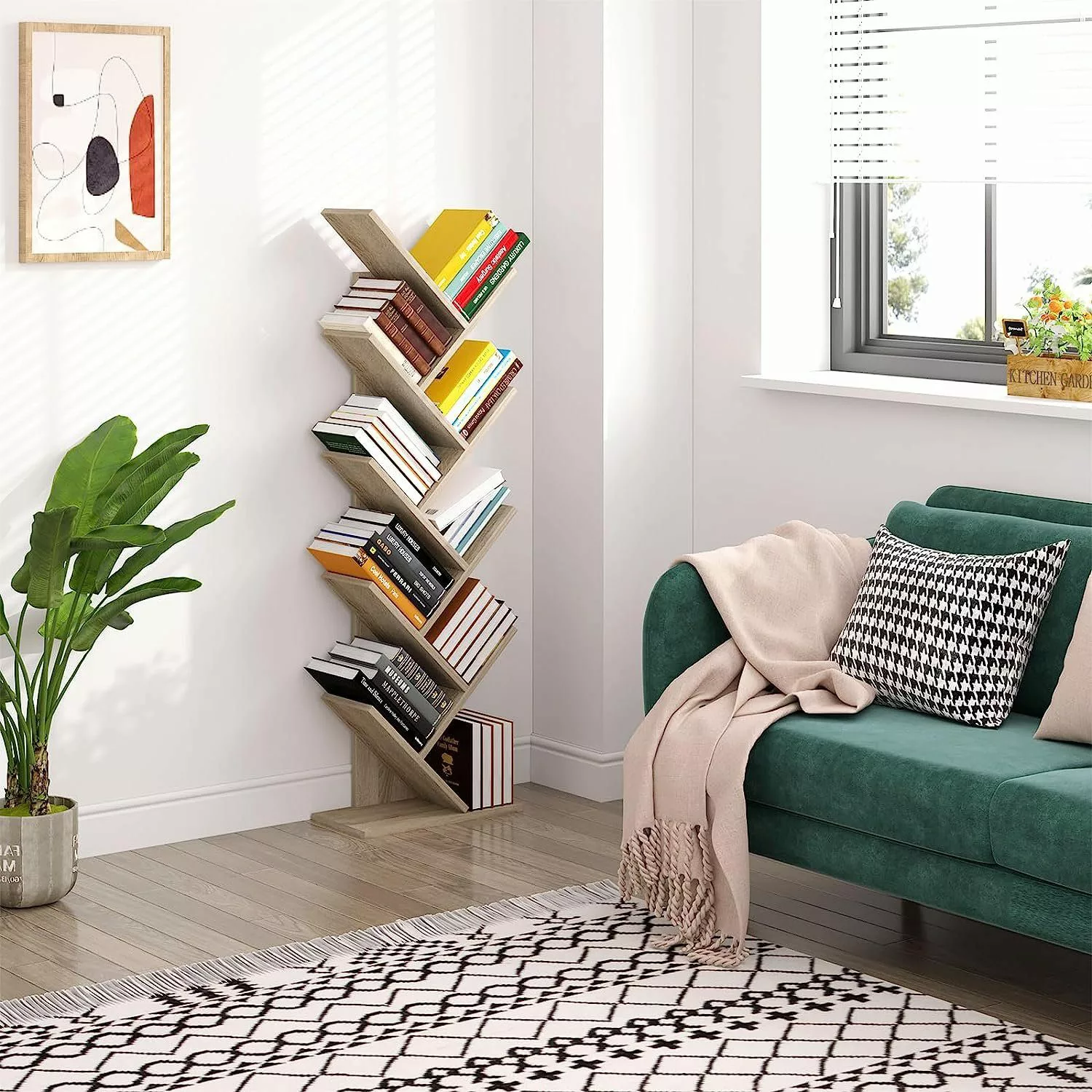 EUGAD Bücherregal, 1-tlg., Raumteiler Aktenregal Aufbewahrungregal günstig online kaufen